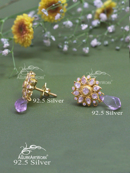 Blooming Silver Earrings