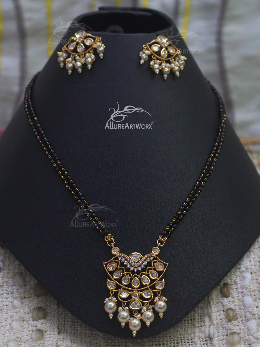 Kundan Mangalsutra Set
