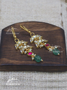 Jadau Earrings(hooks)