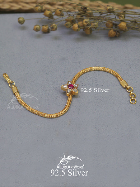 Aster Silver Bracelet