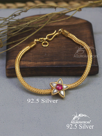 Aster Silver Bracelet