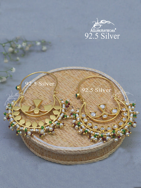 Chandira Silver Earrings