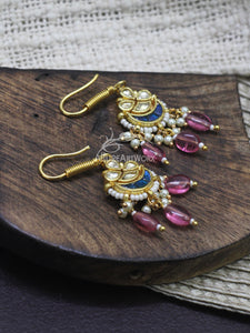 Jadau Earrings(hooks)