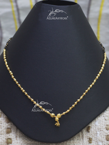 Gold Ball Mangalsutra(Gold Forming)