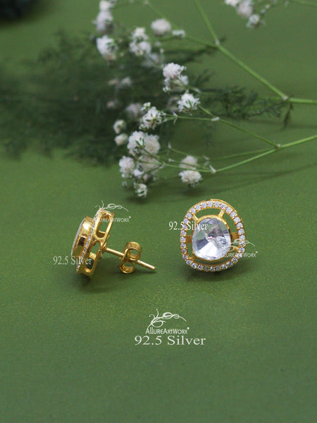 Radiant Silver Earrings