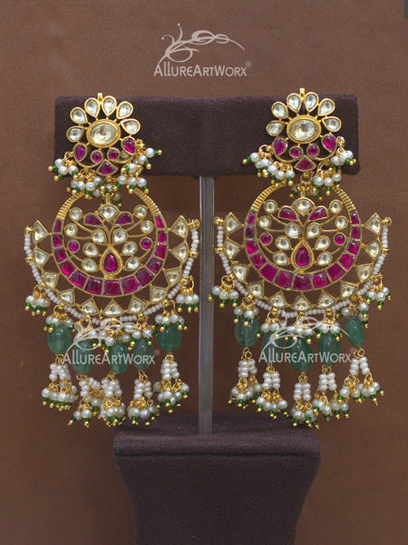 Jadau Earrings(long)
