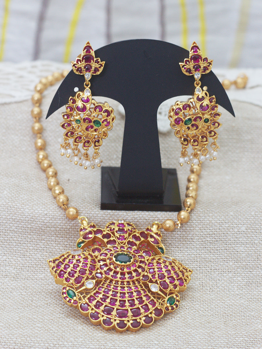 Peacock Necklace