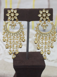 Kundan Earrings(long)