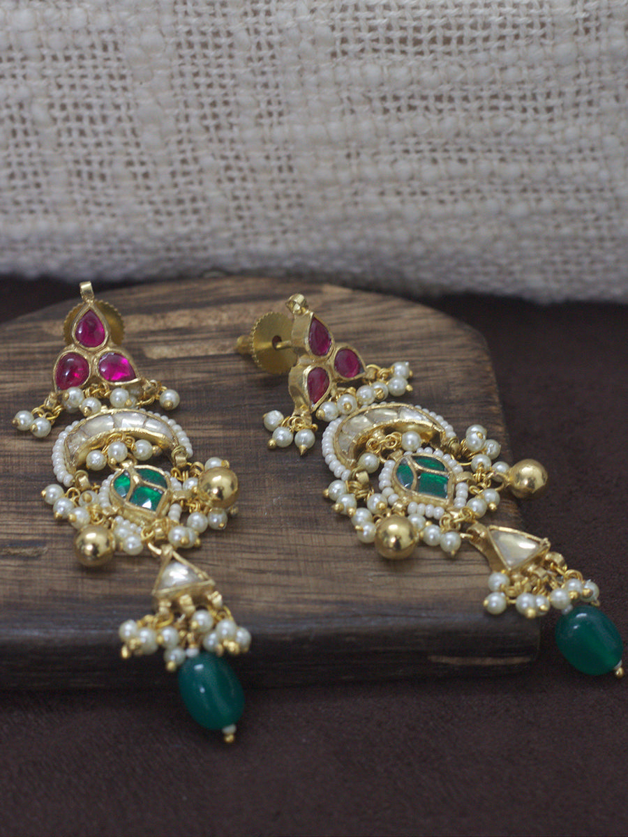 Jadau Earrings