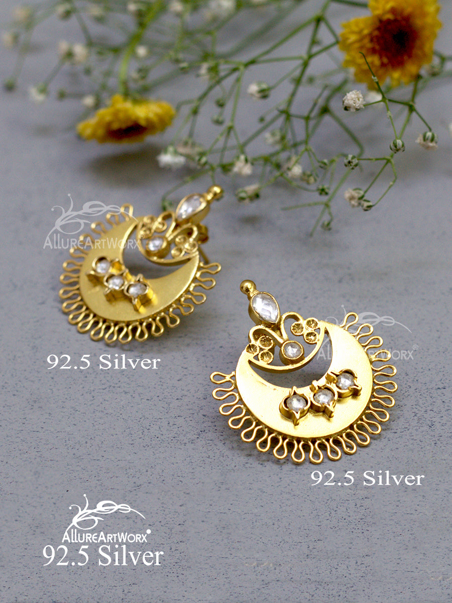 Kimora Silver Earrings