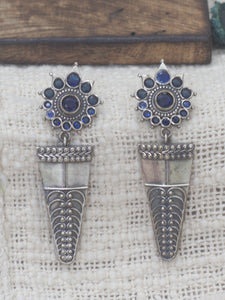 Trendy Earrings(blue)